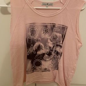 Pink tank top